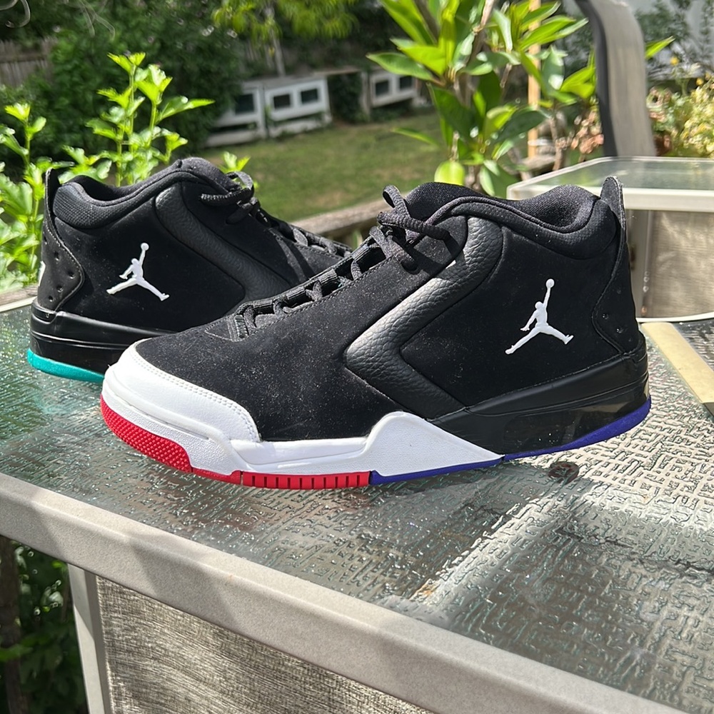 Jordan Big Fund ‘Multi-Color Sole’ Sneaker (Youth)